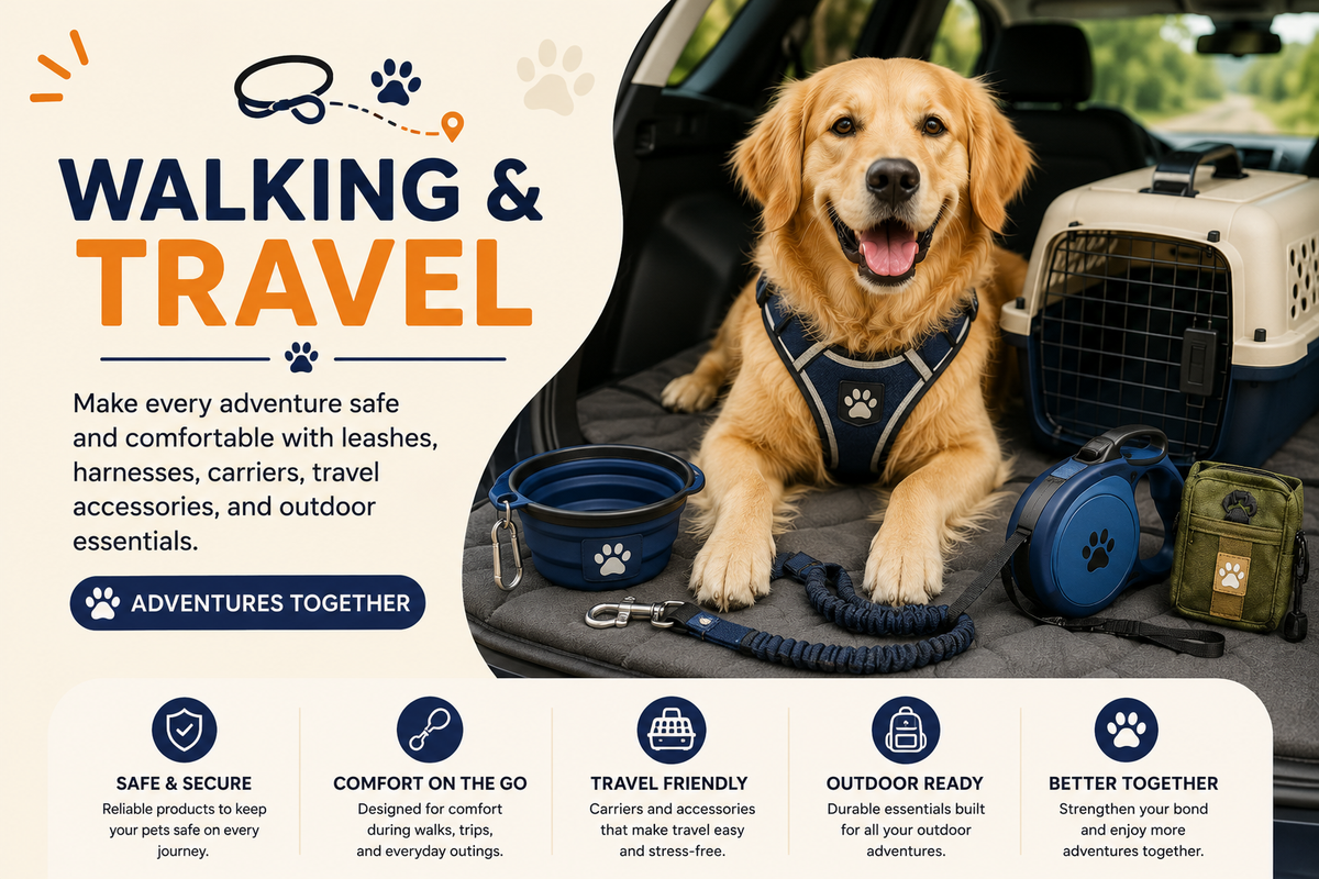 🐾 Walking & Travel