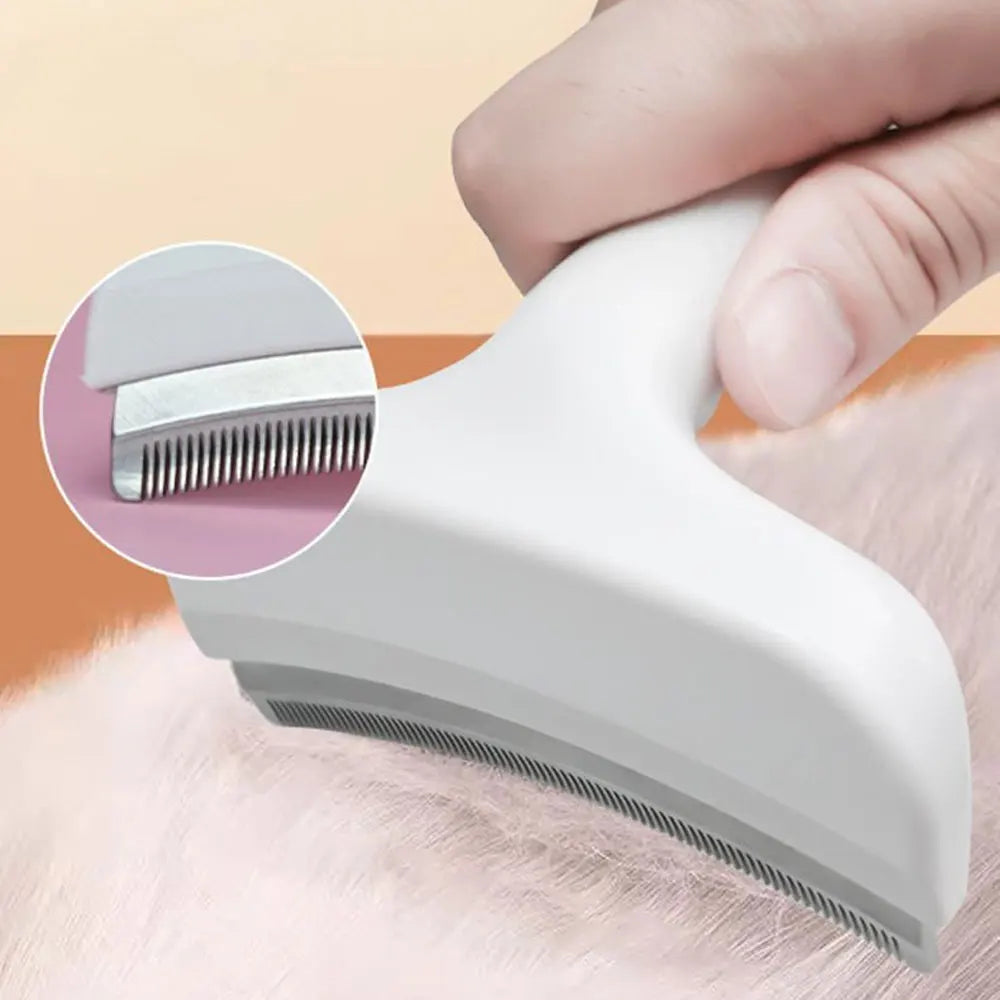 Self-Cleaning Deshedding Brush for Dogs & Cats