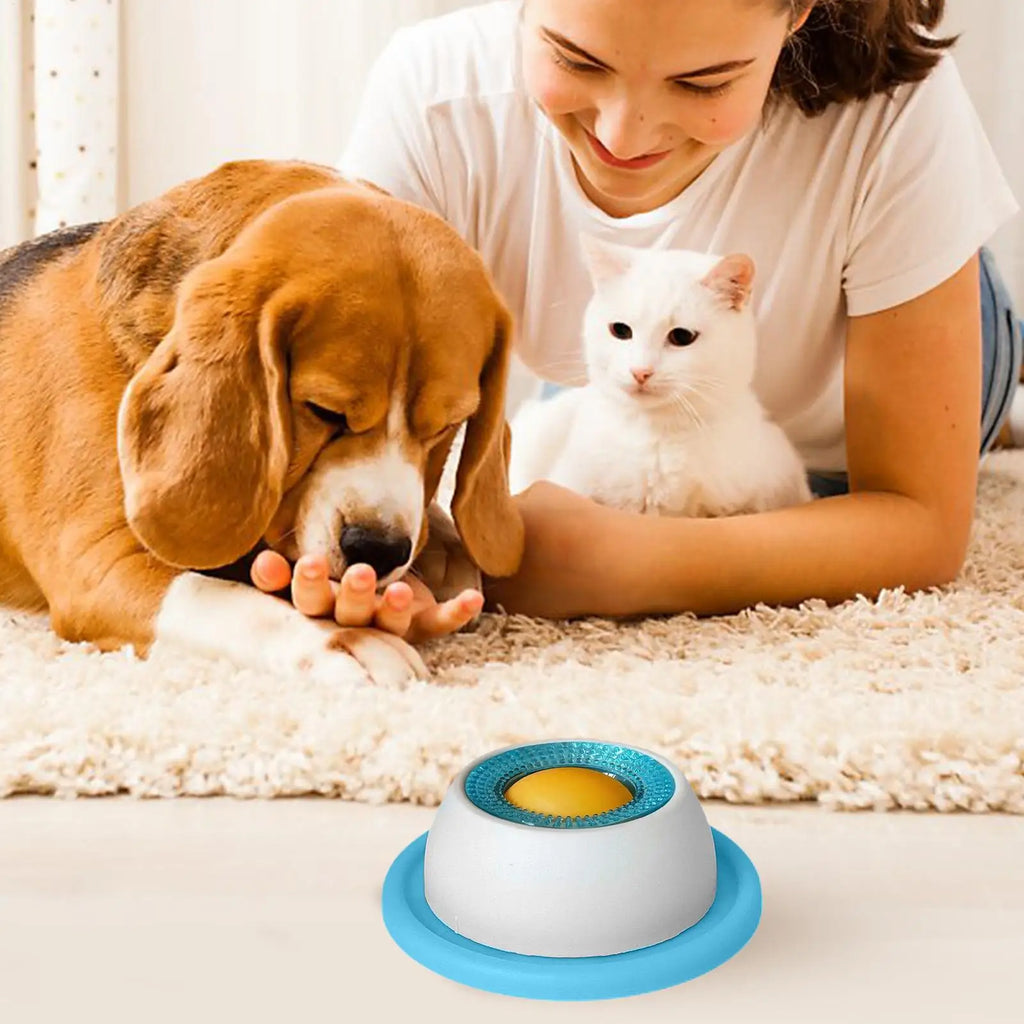 Interactive Dog Treat Puzzle – Slow Feeder & Enrichment Toy