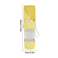 Portable Dog Water Bottle with Food Container