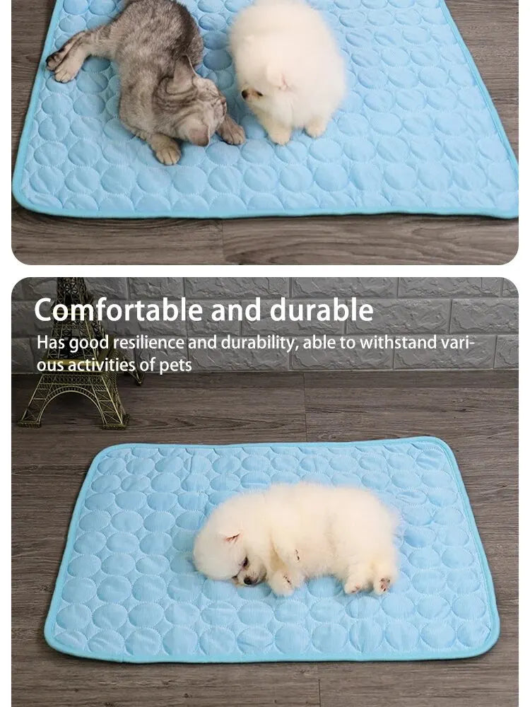 Pet Cooling Mat for Dogs & Cats – Summer Sleeping Pad