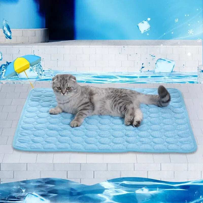 Pet Cooling Mat for Dogs & Cats – Summer Sleeping Pad