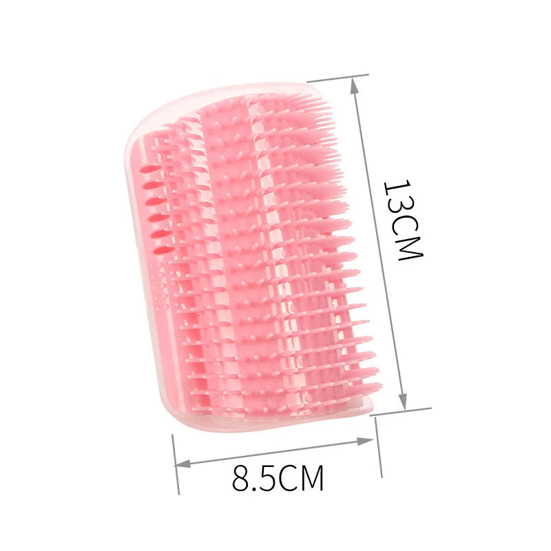 Cat Corner Self-Grooming Brush – Massage & Loose Hair Remover