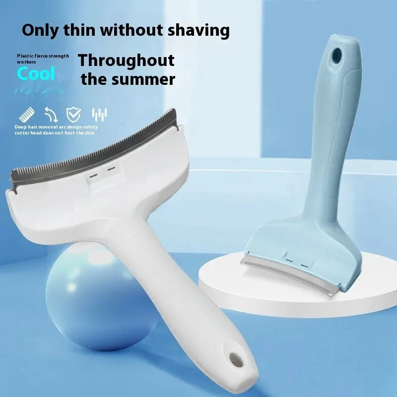 Self-Cleaning Deshedding Brush for Dogs & Cats