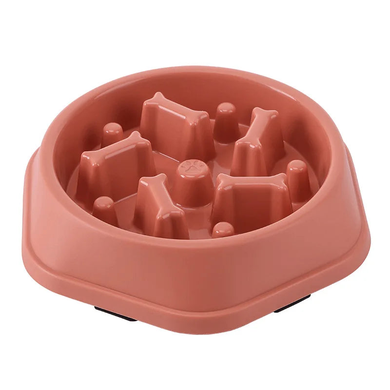 Slow Feeder Puzzle Bowl – Anti-Gulp Feeding Bowl