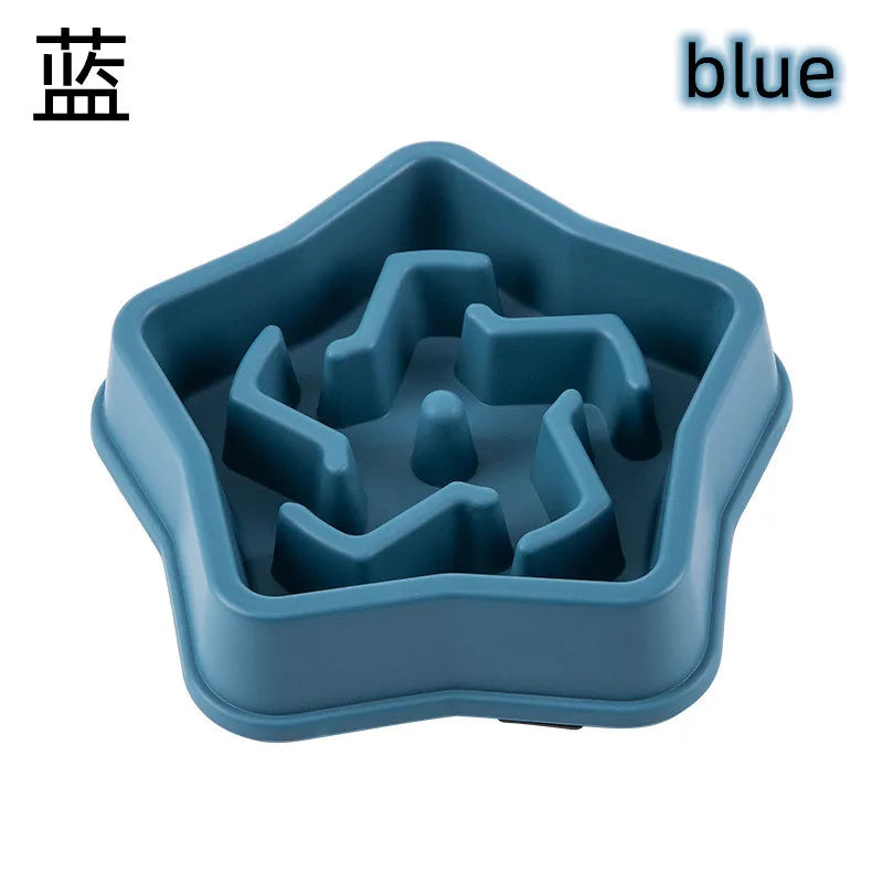 Slow Feeder Puzzle Bowl – Anti-Gulp Feeding Bowl