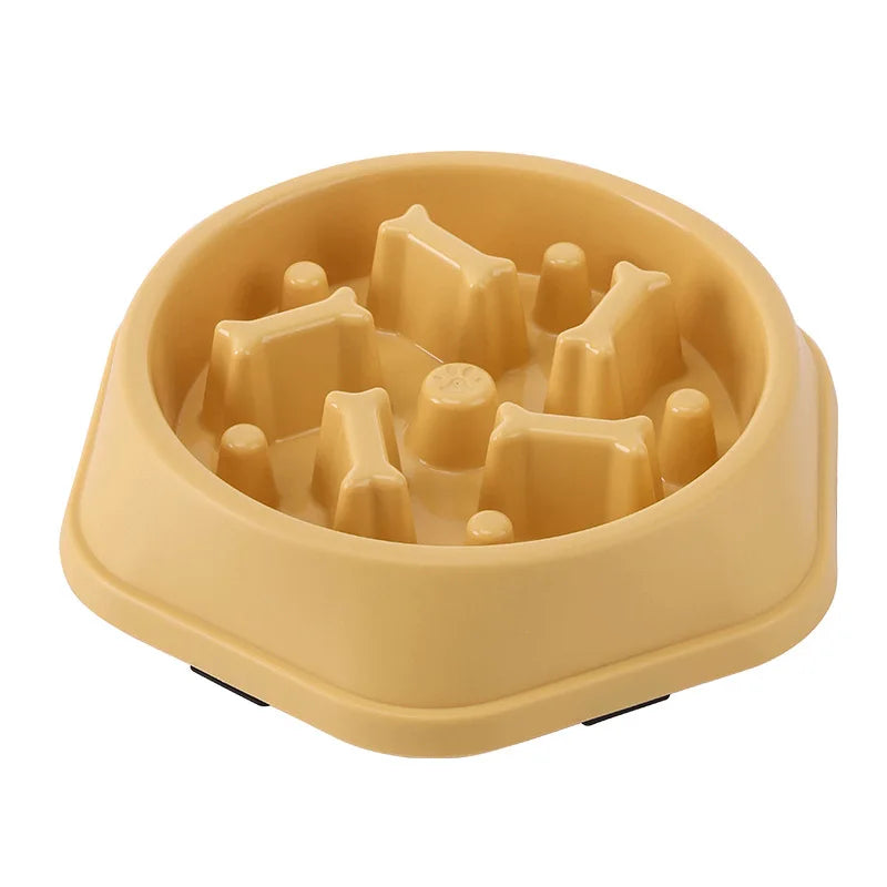 Slow Feeder Puzzle Bowl – Anti-Gulp Feeding Bowl
