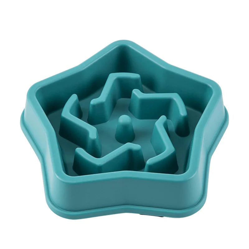 Slow Feeder Puzzle Bowl – Anti-Gulp Feeding Bowl
