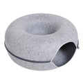 Cat Cave Donut Bed – Cozy Tunnel & Lounge